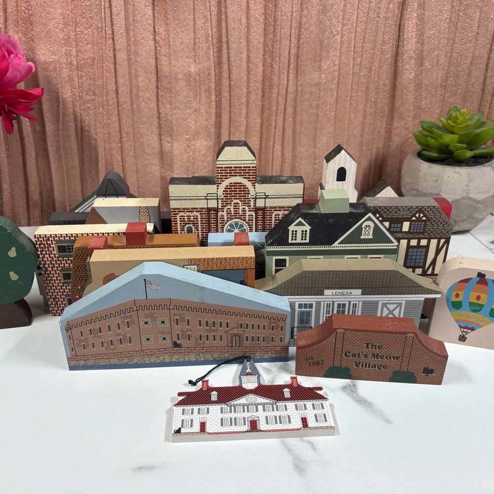 Vintage Charming Village - The Cats Meow
